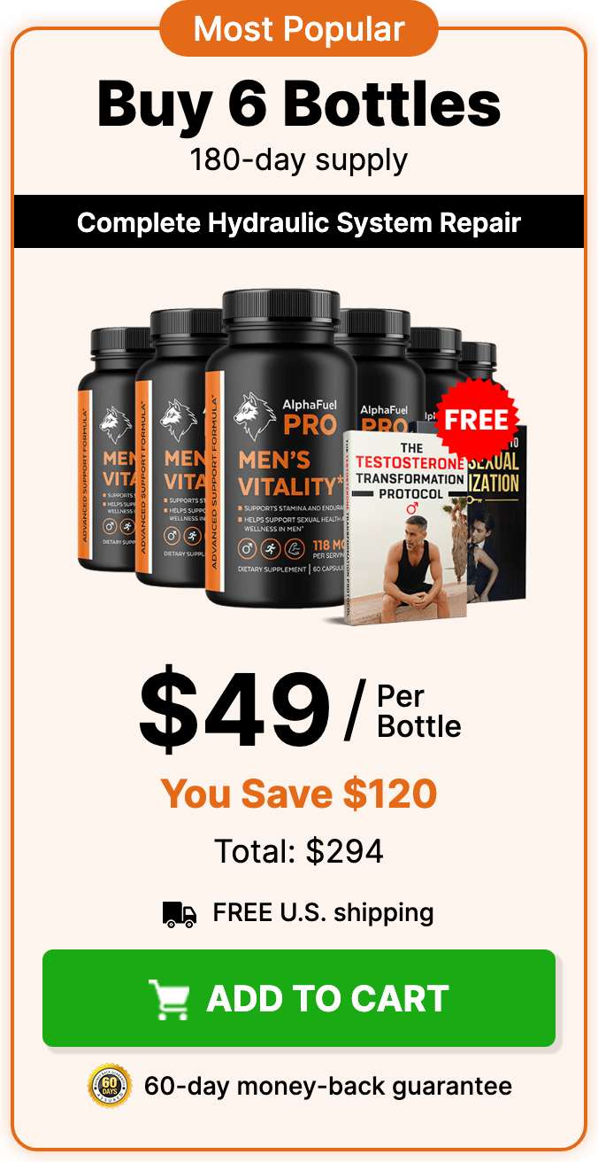 AlphaFuel Pro 180 day supply